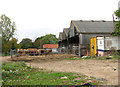 Cattle sheds at Salamanca Farm