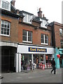 Card factory in Winchester High Street