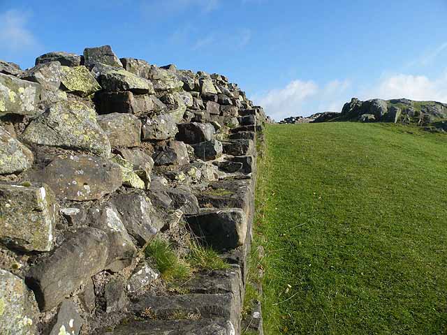 Detail of Hadrian's Wall