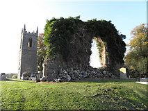 J0848 : The Old Church and Tower at Tullylish by HENRY CLARK