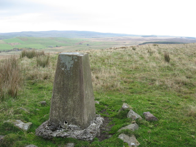 Trig Point on Wether Hill