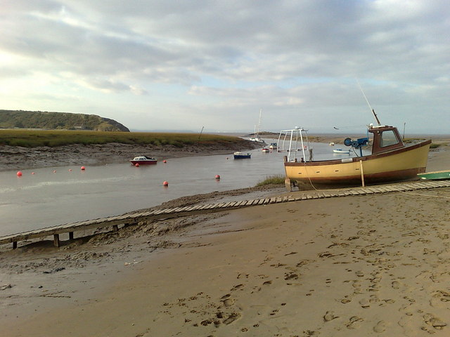 Low tide at Uphill