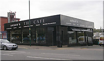 SE1732 : Akbar's The Cafe - Leeds Road by Betty Longbottom