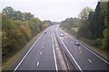 A21 Tonbridge Bypass leading to Tonbridge