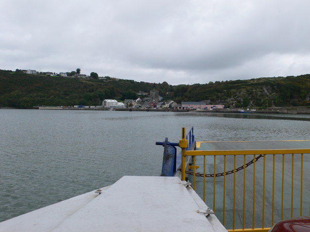Approaching Ballyhack on the ferry from Passage East