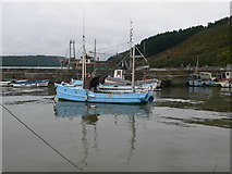 S7010 : Boats at Ballyhack by Eirian Evans
