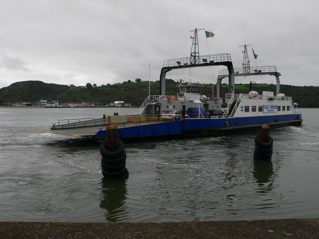 Ferry leaving Ballyhack for Passage East