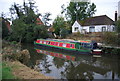 Narrowboat on the River Medway