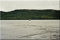 NN5357 : Loch Rannoch with Eilean nam Faoileag by Astrid H