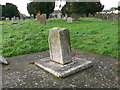 T0249 : Gravestone at Ferns Cathedral by Eirian Evans