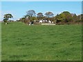 Hafod Gerrig seen across pasture land