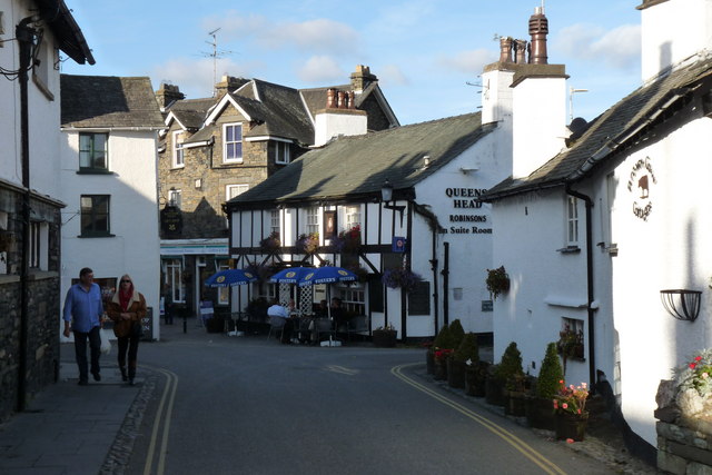 Hawkshead Village © Peter Trimming :: Geograph Britain and Ireland