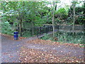 Footbridge over the Pent Stream