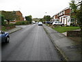 View along Beech Close towards Sugarloaf Hill