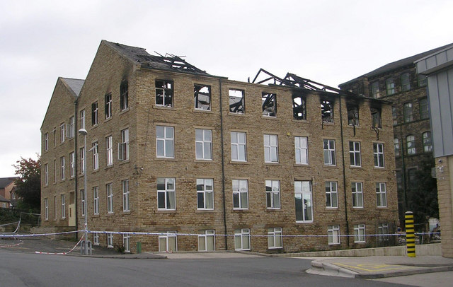 Barkerend Mills - off Barkerend Road © Betty Longbottom :: Geograph ...