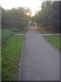 Approaching the Avon bridge