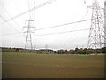 Pylons, near Kilbaggie