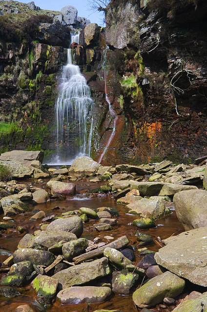 Blea Gill Waterfall © Richard Spencer :: Geograph Britain and Ireland