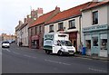 Bakery delivery in Castlegate, Berwick upon Tweed