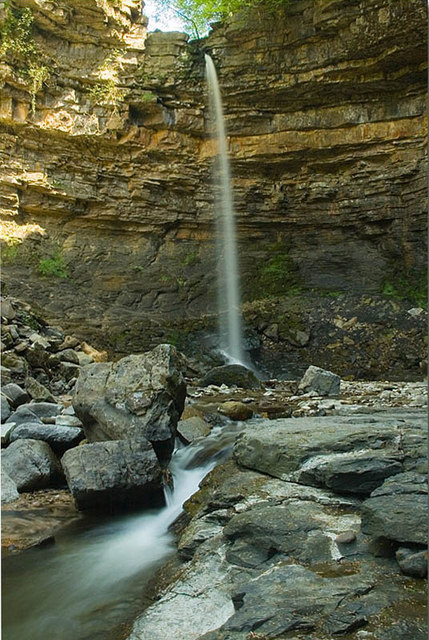 Hardraw Force © Richard Spencer cc-by-sa/2.0 :: Geograph Britain and ...