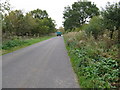 Tractor and trailer speeding north to Kirdford