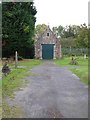 Small chapel in cemetery