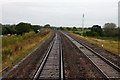 SU2187 : Mobile phone mast by the railway by Steve Daniels