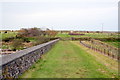 The eastern end of Colliford Dam