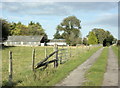ST6350 : 2009 : Entrance and farm buildings, Three Tuns Farm by Maurice Pullin