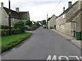 Looking SW along The Street out of Hullavington