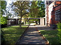 Pathway beside Christ Church