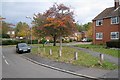 Junction of Denby Close and Mason Avenue, Lillington