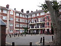 Adams Garden Estate (part). Hatteraick Street, Rotherhithe, London, SE16