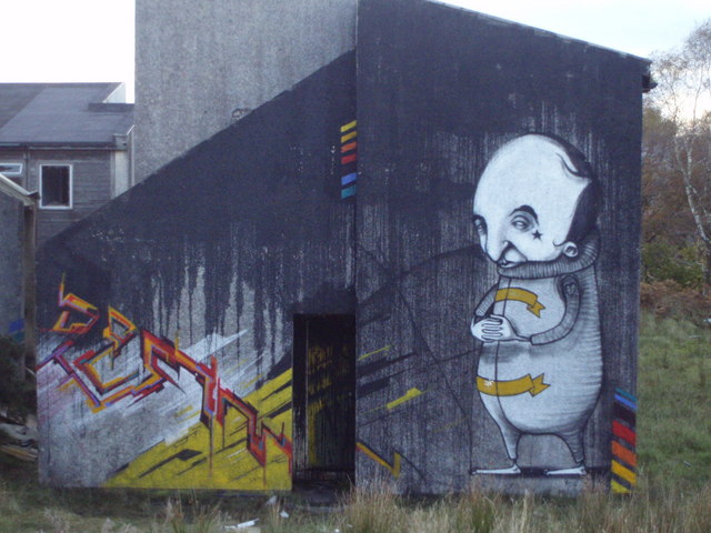 Graffiti Pollphail Portavadie