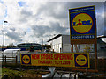 Thamesdown Transport depot and a Lidl construction site, Barnfield Road, Swindon 23.10.2009