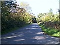 Leaving Llangoed on the Mariandyrys road