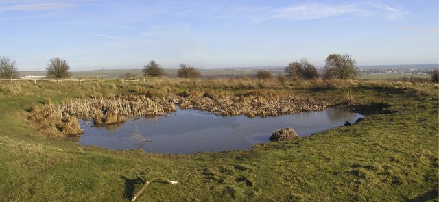 The Dewpond on Lancing Ring