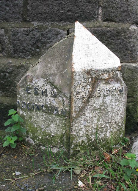 Marchup Height Boundary Stone