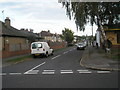 Looking from Park Avenue into Frances Road