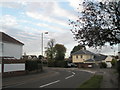 Approaching the junction of  Greenacre Gardens and Park Avenue