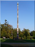 SU9869 : Totem Pole near Virginia Water by David Hillas