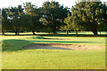 Bunkers on the Tregenna Estate golf course