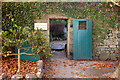 Doorway into the sub-tropical garden, Tregenna Estate