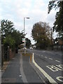 Bus stop in Stakes Road