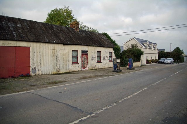 Dromina, garage © john salter :: Geograph Britain and Ireland