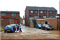 Car park behind the shops in Coventry Street, Southam