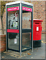 Phonebox and postbox, Coventry Street, Southam