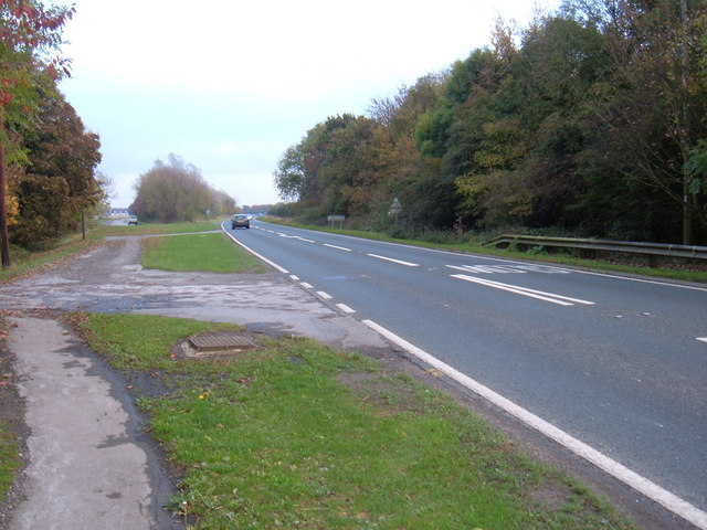 A1035 towards Brandesburton