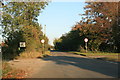 Approaching Shilton from "Hen & Chick" Lane