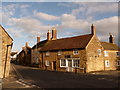 Sherborne: cottages in Half Moon Street